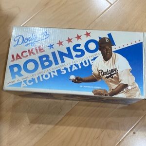 Dodgers Jackie Robinson Action Statue Brand New in Box